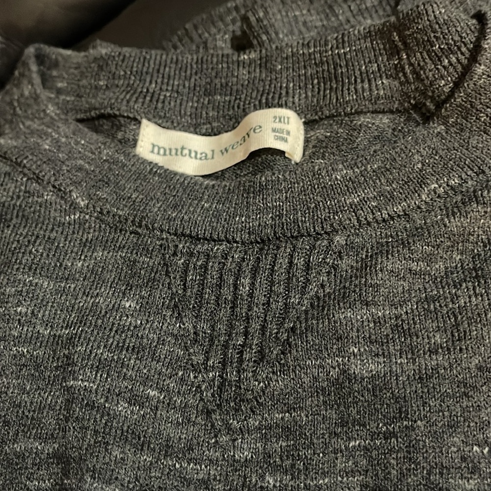 Mutual Wave Men's Gray Sweater 2XLT NWT negotiable - Picture 10 of 10